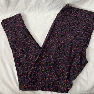 LuLaRoe leggings, Feather Pattern